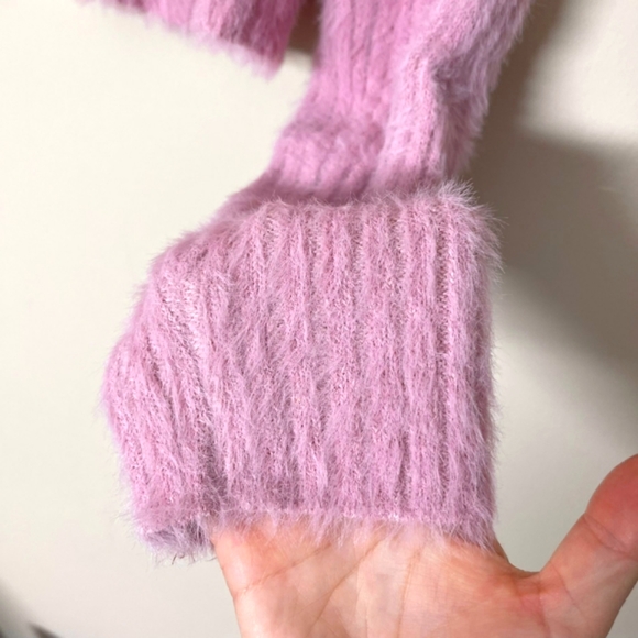 COTTON CANDY LA Crop Cardigan, size L - Picture 6 of 7